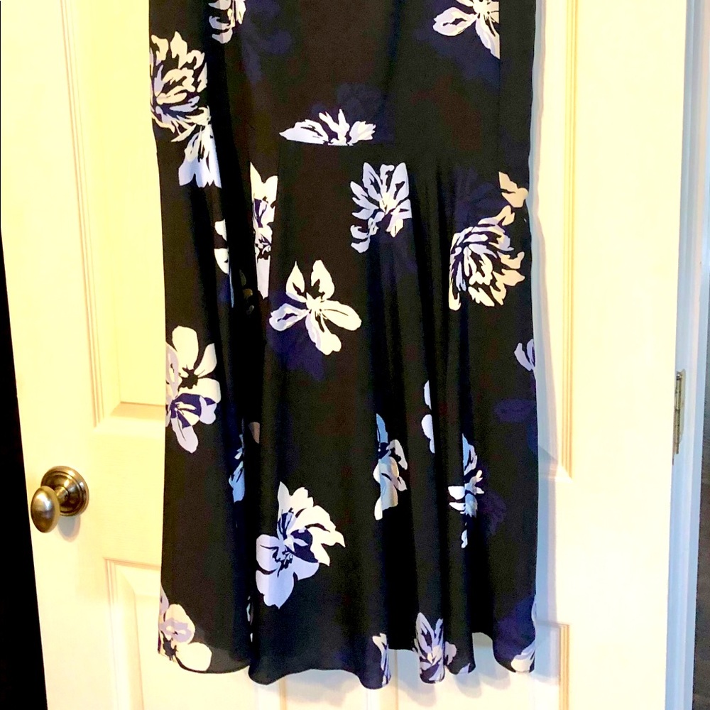 Banana Republic floral maxi skirt